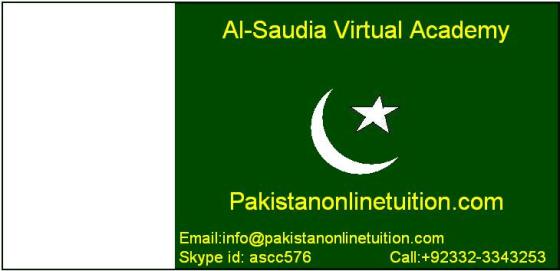 online tuition Pakistan